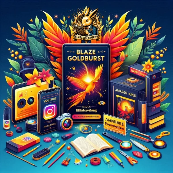 Blaze Goldburst’s Book Promotion Services - Instagram Reels, YouTube Shorts, Amazon Kindle Marketing